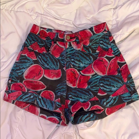 ❣️💚🍉Watermelon American Apparel shorts🍉💚❣️ - Picture 1 of 3